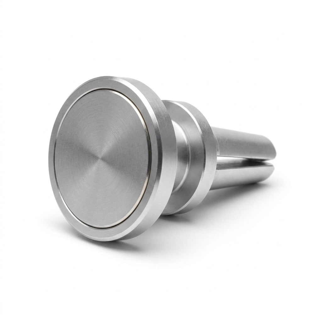 Magnetiskt Bilfäste i Aluminium i Silver